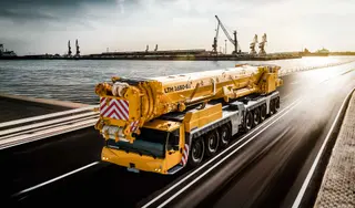 Obrázek stroje k pronájmu typu Mobilní jeřáb 650 tun | Liebherr LTM 1650 8.1