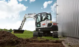 Obrázek stroje k pronájmu typu Kompaktní rypadlo o hmotnosti 8,5 tuny | Bobcat E85