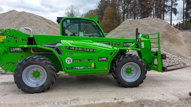 Bild 2 einer Mietmaschine vom Typ Merlo P. 72.10 Těžký teleskopický manipulátor