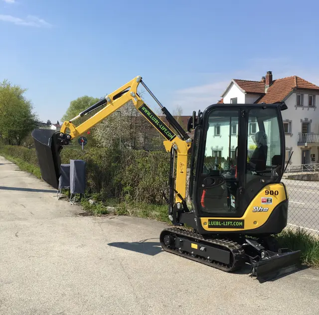 Bild 4 einer Mietmaschine vom Typ 1.8 tonne mini excavator | Yanmar SV18